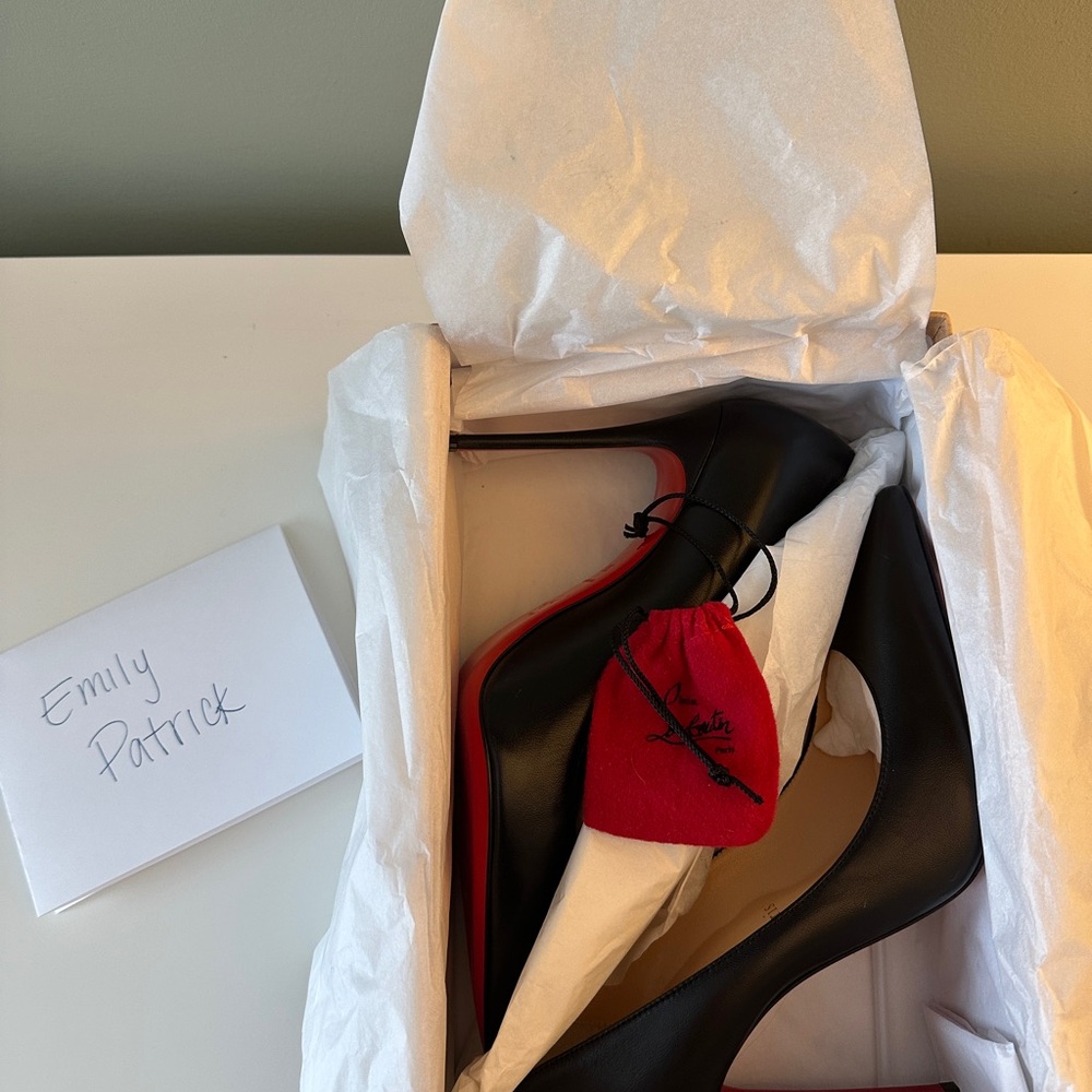 Christian Louboutin Kate 100mm. Size 8.5 - Picture 6 of 6